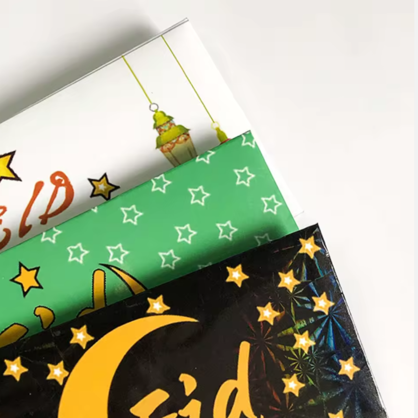 Eid Mubarak Money Envelopes – Set of 6 with Assorted Festive Designs