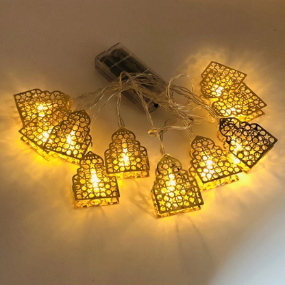 Iconic Golden Mosque LED String Lights (1.65 Meters)