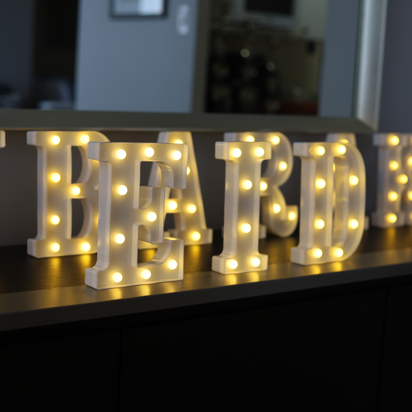 Iconic Eid Mubarak Glowing Letter Lights