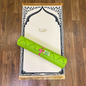 Personalized Ergonomic Cream Prayer Mat - Extra Thick for Knee Comfort