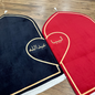 Personalized Couples Muslim Prayer Rugs Set of 2 (Thick Cushioning and Soft Material)