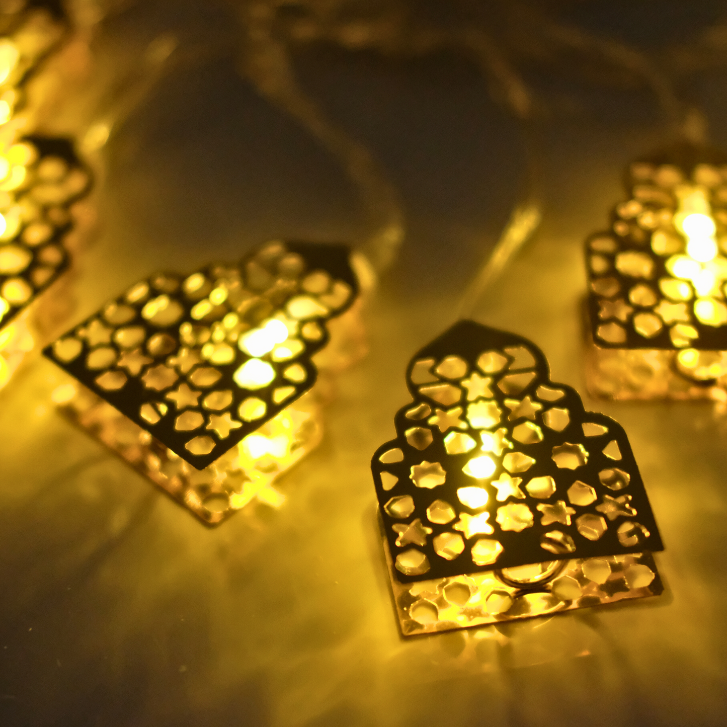 Iconic Golden Mosque LED String Lights (1.65 Meters)