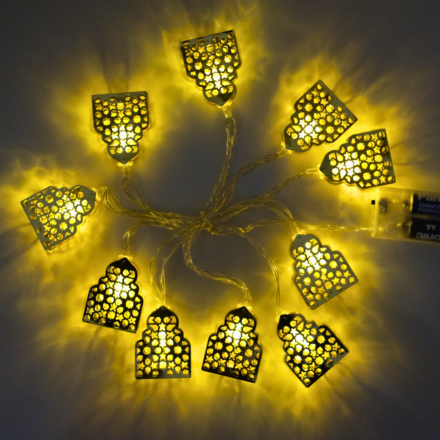 Iconic Golden Mosque LED String Lights (1.65 Meters)