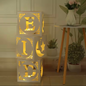 Illuminated Stackable Eid Decor Boxes (Set of 3)