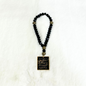 Double-Sided Gold Ayatul Kursi & Dua for Travel Car Pendant