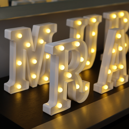 Iconic Ramadan Mubarak Glowing Letter Lights